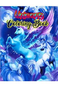Unicorn Coloring Book