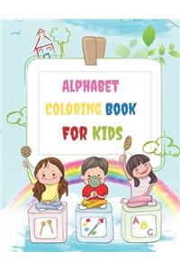 Alphabet Coloring Book For Kids