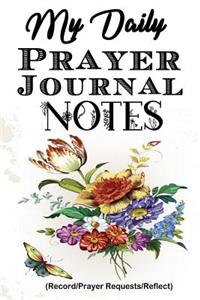 My Daily Prayer Journal Notes