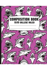 Composition book - 8x10 college ruled