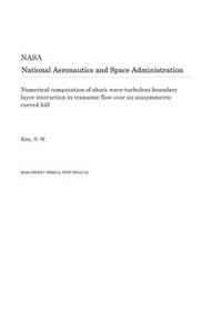 Numerical Computation of Shock Wave-Turbulent Boundary Layer Interaction in Transonic Flow Over an Axisymmetric Curved Hill