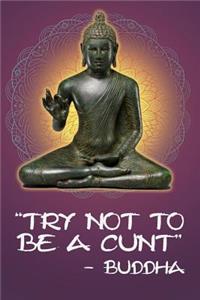 Try Not to Be a Cunt - Buddha