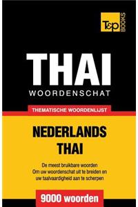 Thematische woordenschat Nederlands-Thai - 9000 woorden