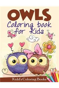 Owls Coloring Book