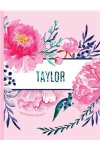 Taylor - My Personalized Journal