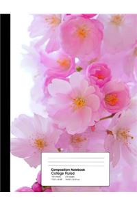 Composition Notebook College Ruled 7.44 X 9.69 Inches 100 Sheets / 200 Pages