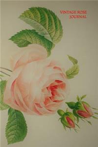 Vintage Rose Journal