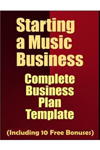 Starting a Music Business