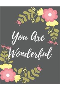 You Are Wonderful