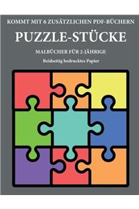 Malbücher für 2-Jährige (Puzzle-Stücke)