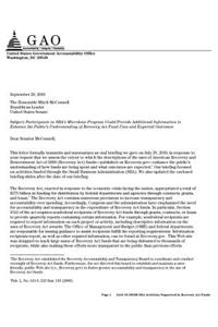 Participants in SBAs microloan program could provide additional information to enhance the publics understanding of Recovery Act fund uses and expected outcomes~