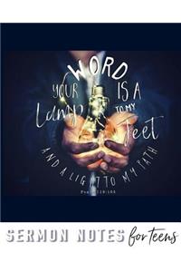Sermon Notes for Teens