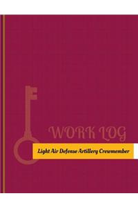 Light Air Defense Artillery Crewmember Work Log