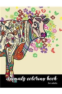 Animals Coloring Book For Adults