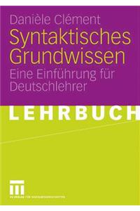 Syntaktisches Grundwissen
