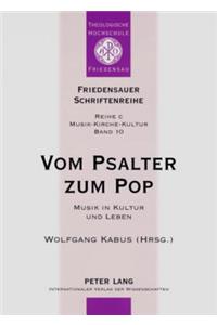 Vom Psalter Zum Pop