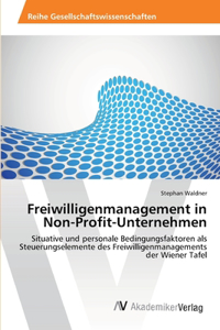 Freiwilligenmanagement in Non-Profit-Unternehmen