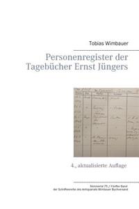 Personenregister der Tagebücher Ernst Jüngers