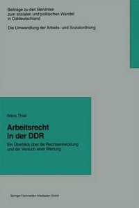 Arbeitsrecht in der DDR