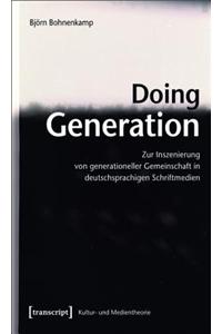 Doing Generation