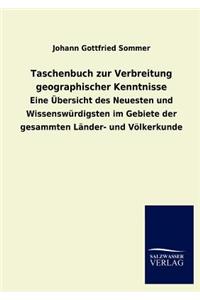 Taschenbuch Zur Verbreitung Geographischer Kenntnisse