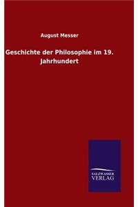 Geschichte der Philosophie im 19. Jahrhundert