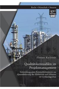 Qualitätskennzahlen im Projektmanagement