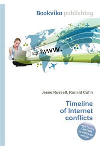 Timeline of Internet Conflicts