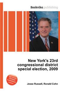 New York's 23rd Congressional District Special Election, 2009