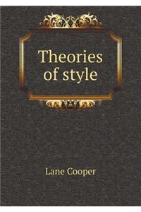 Theories of Style