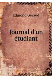 Journal d'un étudiant