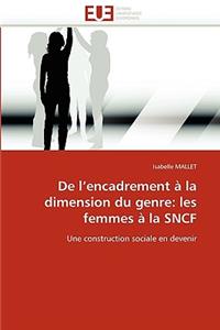 de l''encadrement À La Dimension Du Genre