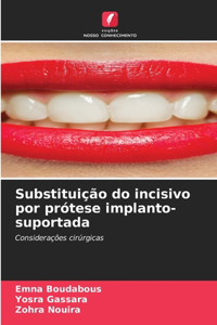 Substituição do incisivo por prótese implanto-suportada