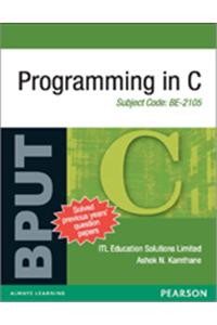 Programming in C (for BPUT)