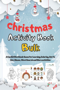 Christmas Activity Book Bulk