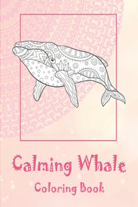 Calming Whale - Coloring Book