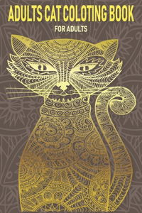Adult Cat Coloring Book For adults