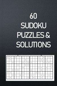 60 Sudoku Puzzles & Solutions