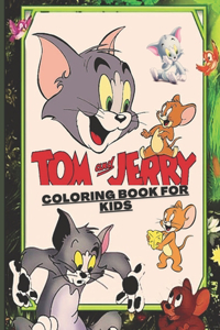 Tom and jerry coloring book for kids