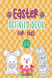 Easter Activity Book For Kids Age 3-6