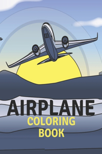 Airplane Coloring Book
