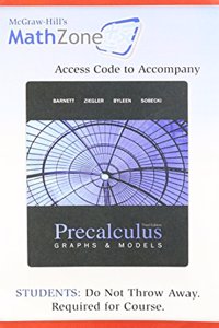 Mathzone Student Access Card T/A Precalculus: Graphs and Models