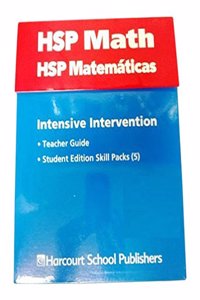 Harcourt School Publishers Math: Intervention Strategies/Activities Package Grade 5