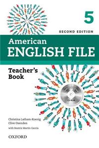 American English File: 5: Teacher's Book with Testing Program CD-ROM