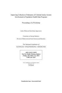 Improving Collection of Indicators of Criminal Justice System Involvement in Population Health Data Programs