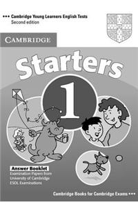 Cambridge Starters 1 Answer Booklet: Examination Papers from the University of Cambridge ESOL Examinations