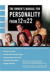 Owner's Manual for Personality from 12 to 22