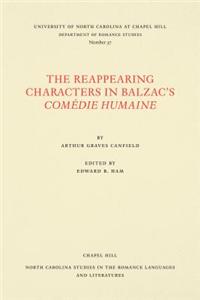 Reappearing Characters in Balzac's Comédie Humaine