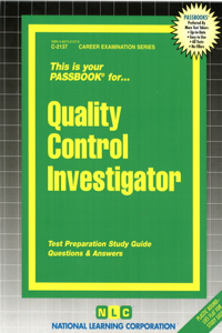 Quality Control Investigator