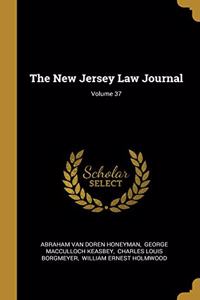 The New Jersey Law Journal; Volume 37